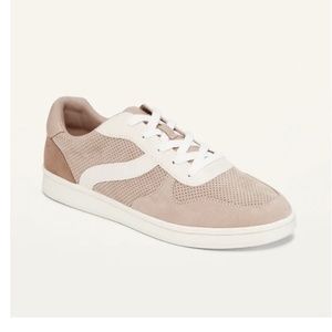 Old Navy soft brushed faux suede sneakers